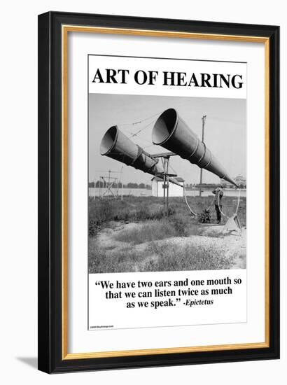 Art of Hearing-Wilbur Pierce-Framed Art Print