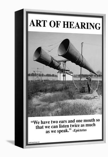 Art of Hearing-Wilbur Pierce-Framed Stretched Canvas