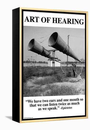 Art of Hearing-Wilbur Pierce-Framed Stretched Canvas