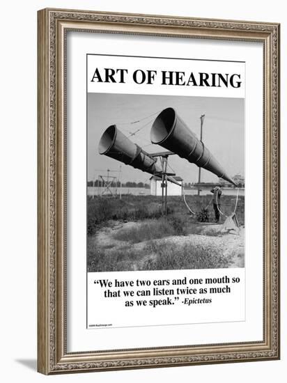 Art of Hearing-Wilbur Pierce-Framed Art Print