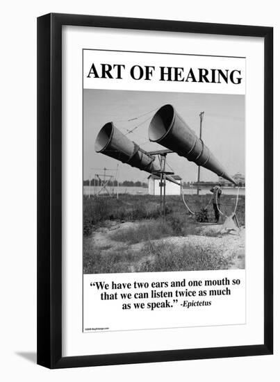 Art of Hearing-Wilbur Pierce-Framed Art Print