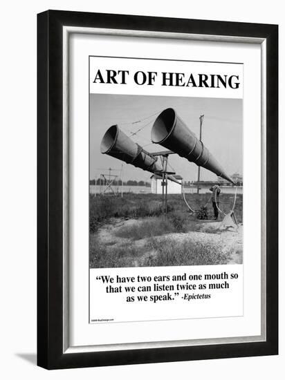 Art of Hearing-Wilbur Pierce-Framed Art Print