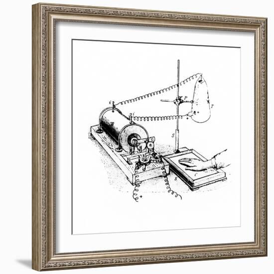 Art of Roentgen's X-ray Apparatus for Imaging Hand-Science Photo Library-Framed Photographic Print