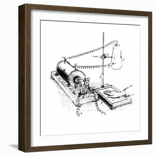 Art of Roentgen's X-ray Apparatus for Imaging Hand-Science Photo Library-Framed Photographic Print