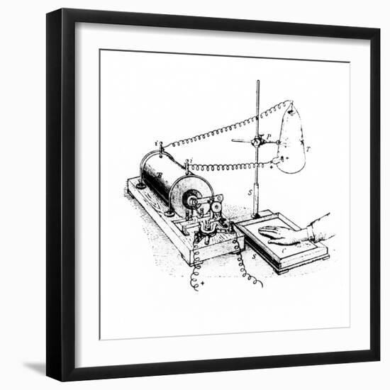 Art of Roentgen's X-ray Apparatus for Imaging Hand-Science Photo Library-Framed Photographic Print