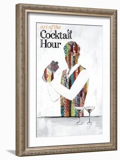 Art of the Cocktail Hour-Sydney Edmunds-Framed Giclee Print