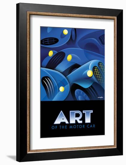 Art of the Motor Car I-Michael Crampton-Framed Art Print