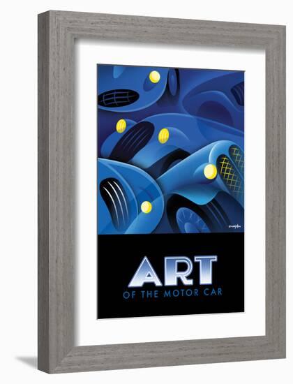 Art of the Motor Car I-Michael Crampton-Framed Art Print