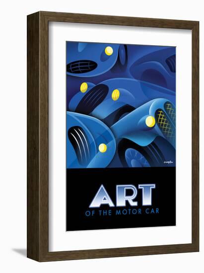 Art of the Motor Car I-Michael Crampton-Framed Art Print