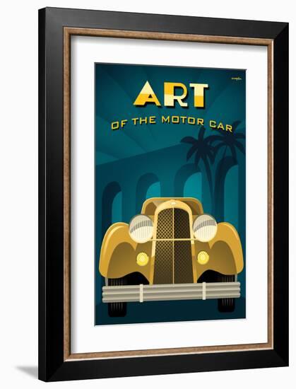 Art of the Motor Car II-Michael Crampton-Framed Art Print