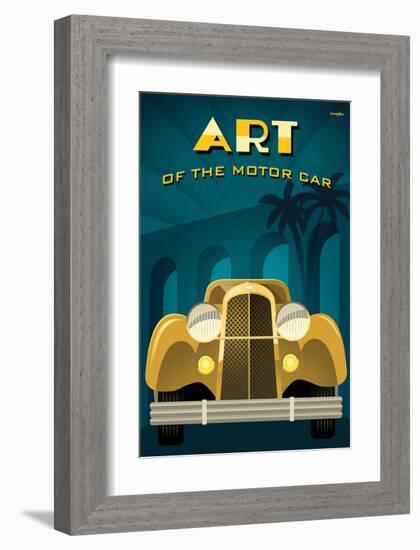 Art of the Motor Car II-Michael Crampton-Framed Art Print