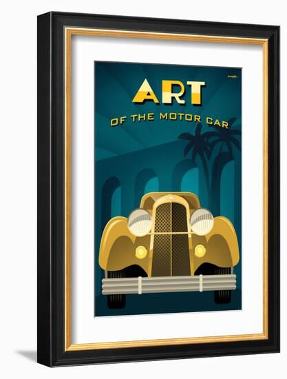 Art of the Motor Car II-Michael Crampton-Framed Art Print