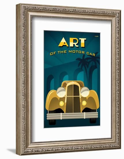 Art of the Motor Car II-Michael Crampton-Framed Art Print