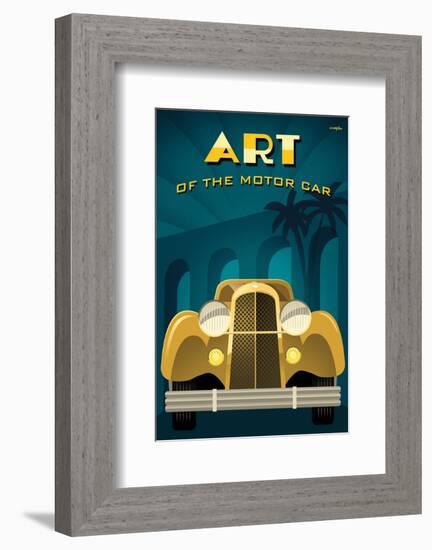 Art of the Motor Car II-Michael Crampton-Framed Art Print