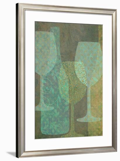 Art of Wine - Burgundy-Cora Niele-Framed Giclee Print