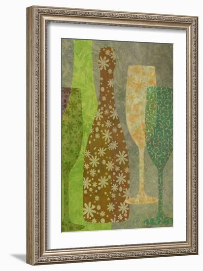 Art of Wine - Champagne-Cora Niele-Framed Giclee Print