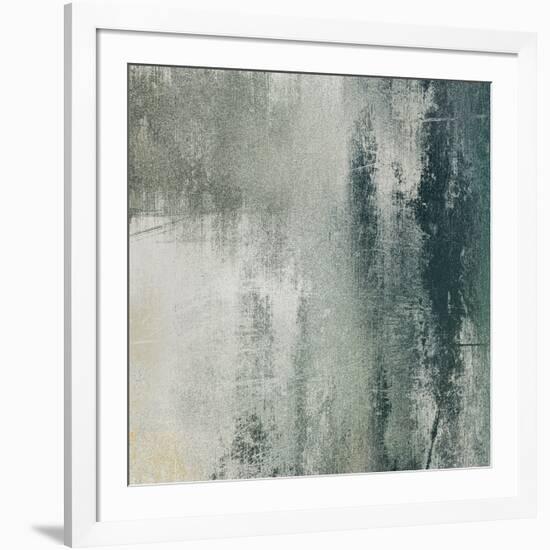 Art Paper Texture For Background In Black And White Colors-Irina QQQ-Framed Premium Giclee Print