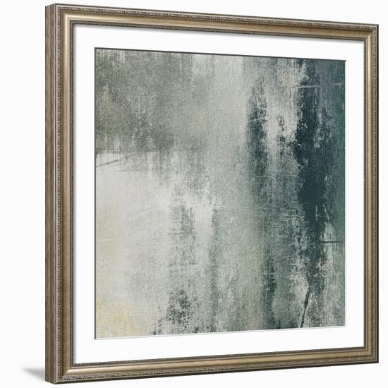 Art Paper Texture For Background In Black And White Colors-Irina QQQ-Framed Premium Giclee Print