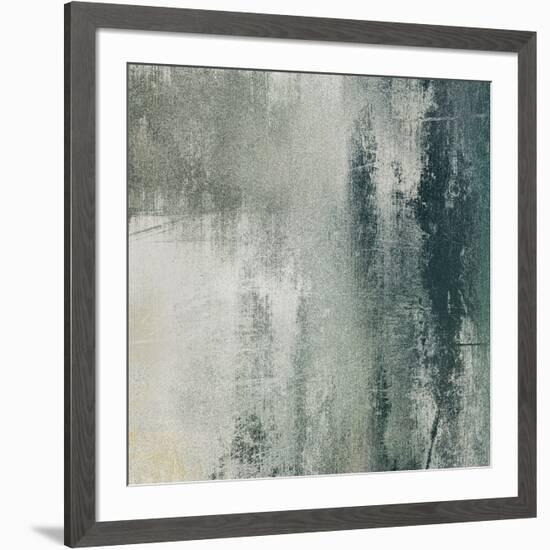 Art Paper Texture For Background In Black And White Colors-Irina QQQ-Framed Premium Giclee Print