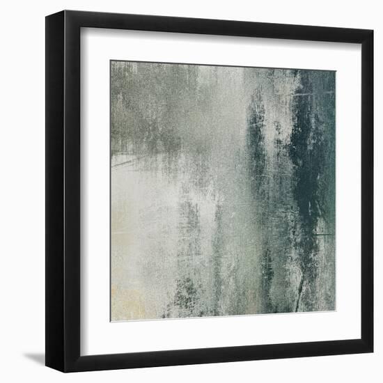 Art Paper Texture For Background In Black And White Colors-Irina QQQ-Framed Art Print