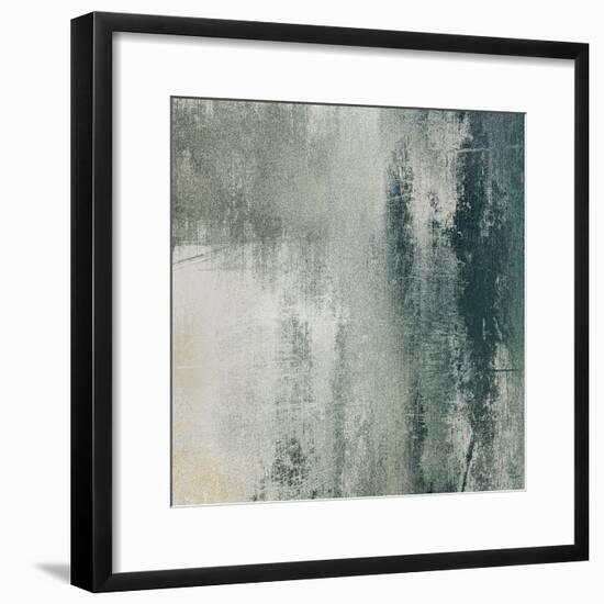 Art Paper Texture For Background In Black And White Colors-Irina QQQ-Framed Premium Giclee Print