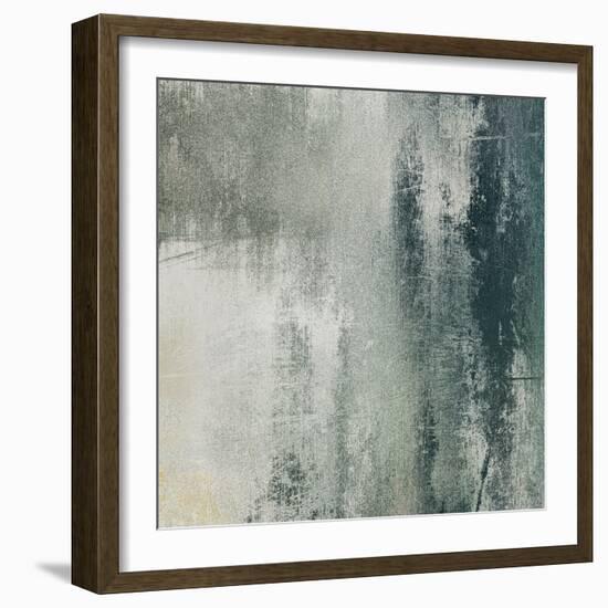 Art Paper Texture For Background In Black And White Colors-Irina QQQ-Framed Premium Giclee Print