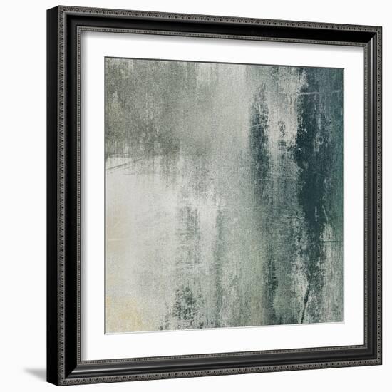 Art Paper Texture For Background In Black And White Colors-Irina QQQ-Framed Premium Giclee Print