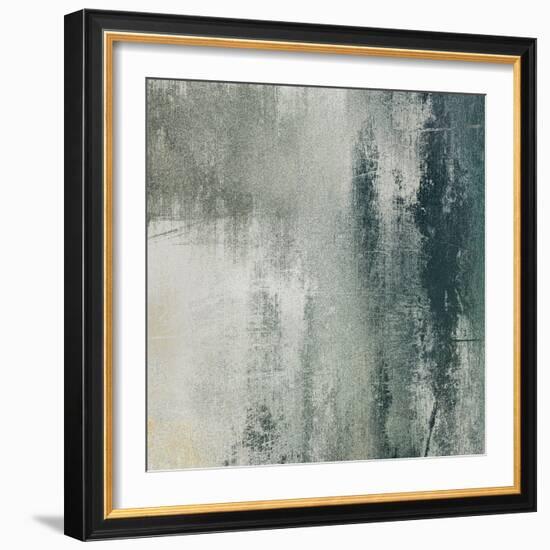 Art Paper Texture For Background In Black And White Colors-Irina QQQ-Framed Premium Giclee Print