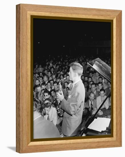 Art Pepper, c.1947-William Paul Gottlieb-Framed Premier Image Canvas