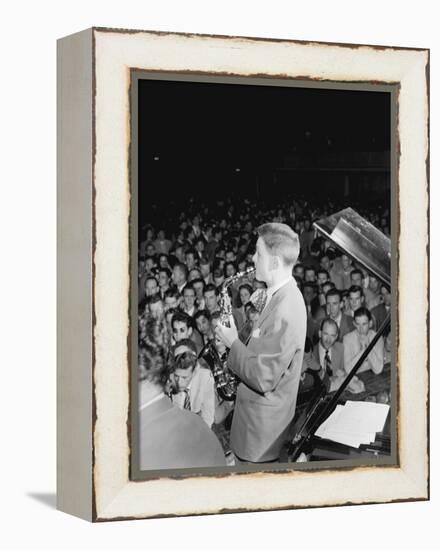 Art Pepper, c.1947-William Paul Gottlieb-Framed Premier Image Canvas