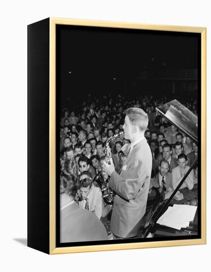 Art Pepper, c.1947-William Paul Gottlieb-Framed Premier Image Canvas