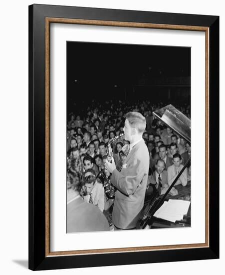 Art Pepper, c.1947-William Paul Gottlieb-Framed Photographic Print