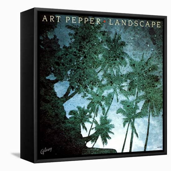 Art Pepper - Landscape-null-Framed Stretched Canvas