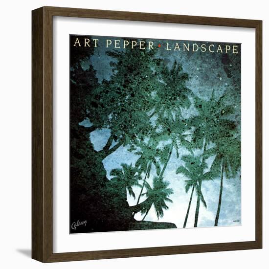 Art Pepper - Landscape-null-Framed Art Print