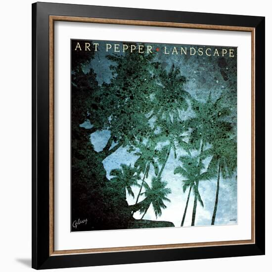 Art Pepper - Landscape-null-Framed Art Print