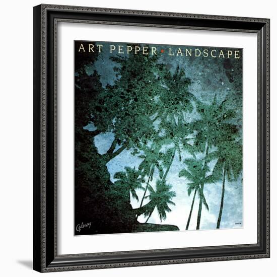 Art Pepper - Landscape-null-Framed Art Print