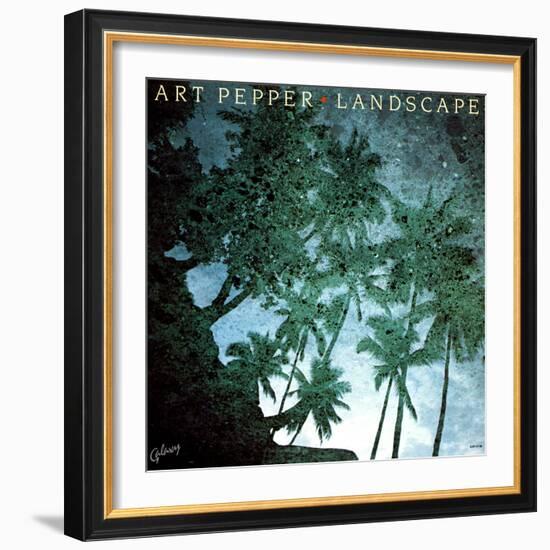 Art Pepper - Landscape-null-Framed Art Print