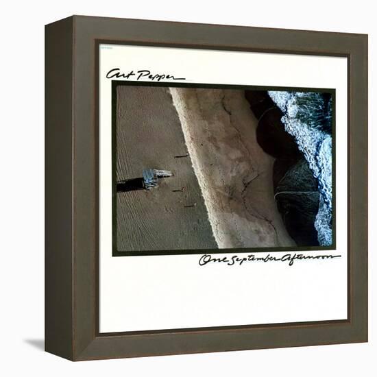 Art Pepper - One September Afternoon-null-Framed Stretched Canvas