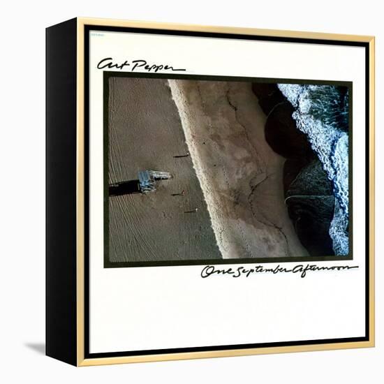 Art Pepper - One September Afternoon-null-Framed Stretched Canvas