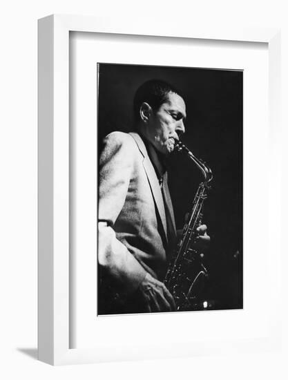 Art Pepper Performing at Fat Tuesday-Ted Thai-Framed Photographic Print