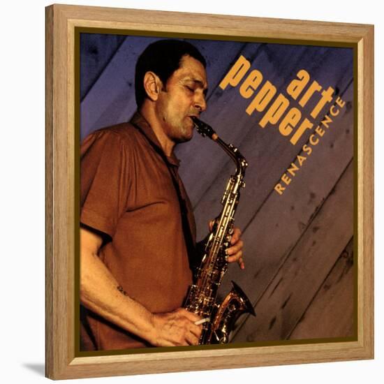 Art Pepper - Renascence-null-Framed Stretched Canvas