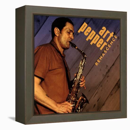 Art Pepper - Renascence-null-Framed Stretched Canvas