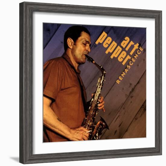 Art Pepper - Renascence-null-Framed Art Print