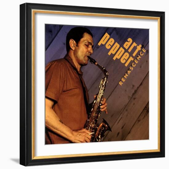 Art Pepper - Renascence-null-Framed Art Print