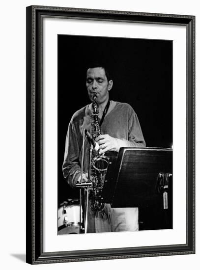 Art Pepper, Ronnie Scotts, Soho, London, 1980-Brian O'Connor-Framed Photographic Print