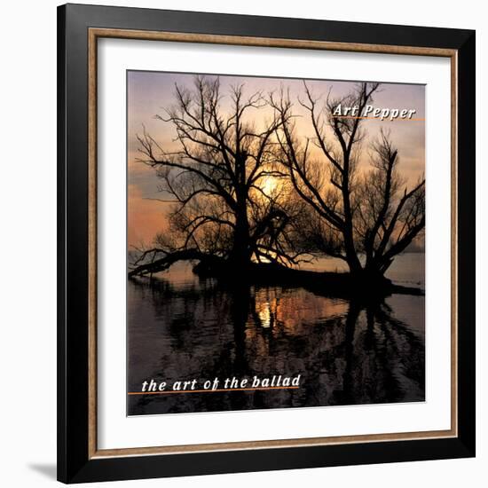 Art Pepper - The Art of the Ballad-null-Framed Art Print