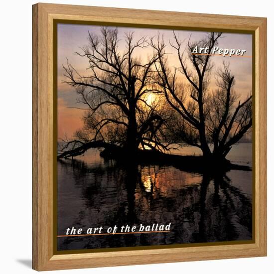 Art Pepper - The Art of the Ballad-null-Framed Stretched Canvas