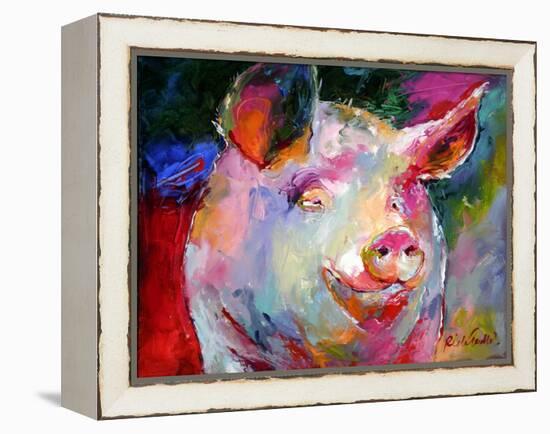 Art Pig 1-Richard Wallich-Framed Premier Image Canvas