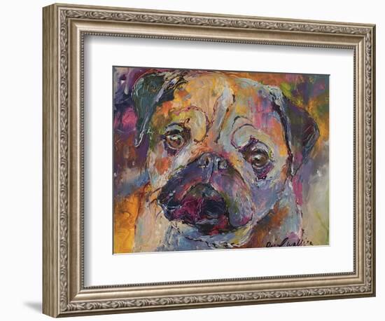 Art Pug-Richard Wallich-Framed Giclee Print