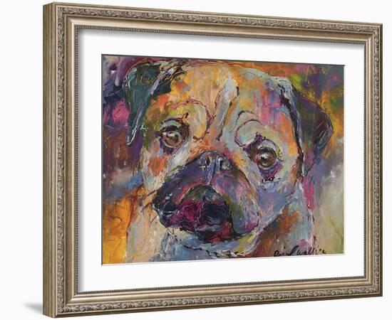 Art Pug-Richard Wallich-Framed Giclee Print